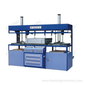 Semi automatic double head vacuum forming machine